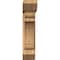 Ekena Millwork Olympic Slat Smooth Bracket w/ Offset Brace, Western Red Cedar, 7 1/2"W x 26"D x 34"H BKT0806X26X34OLY06SWR - alternate 4